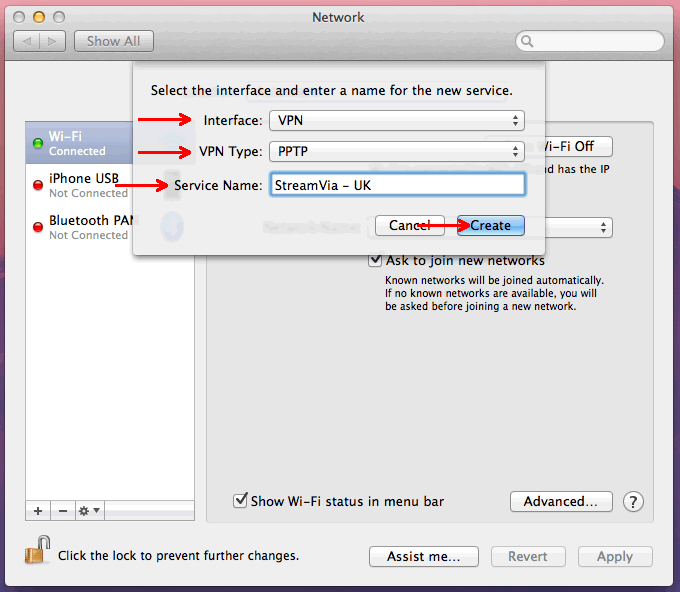 pptp-vpn server did not respond mac